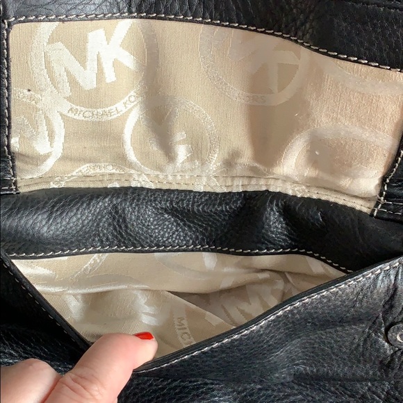 Michael Kors Leather Shoulder Bag - Picture 6 of 12